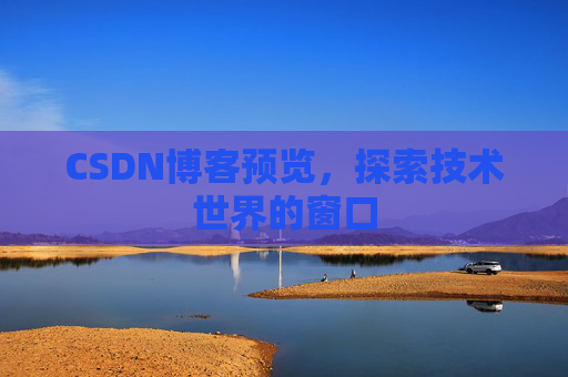 CSDN博客预览，探索技术世界的窗口